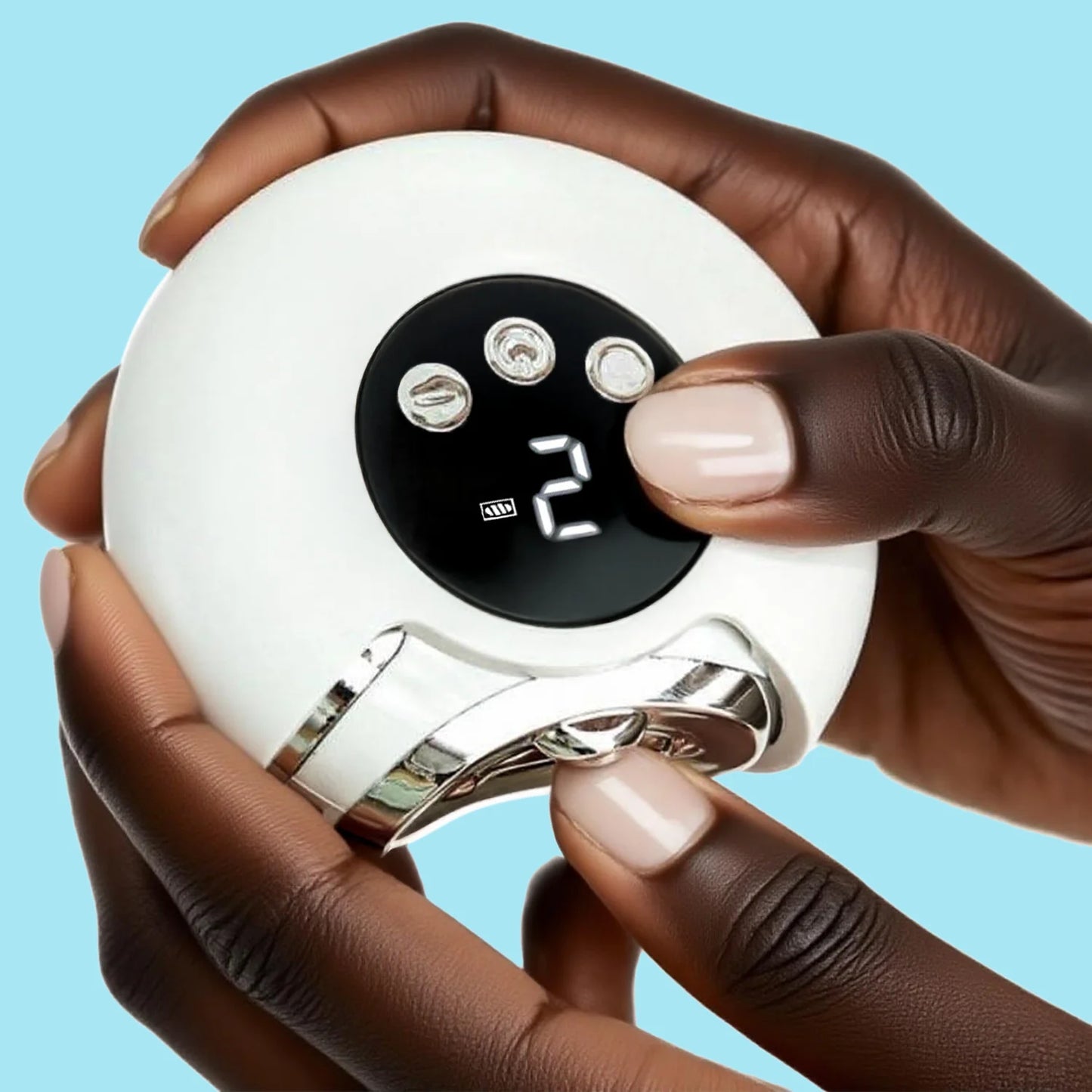 Electric Nail Trimmer with Light & Polisher