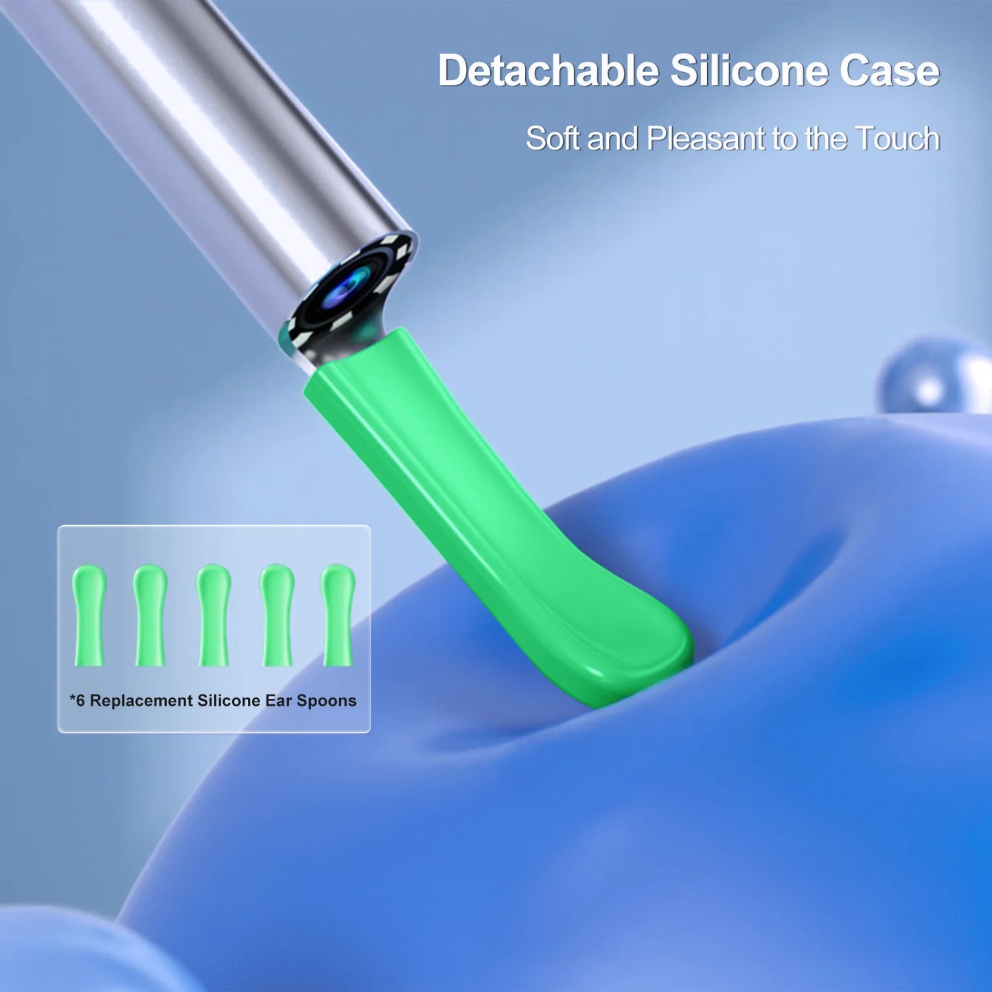 Wireless HD Ear Camera Otoscope – Wax Removal Kit