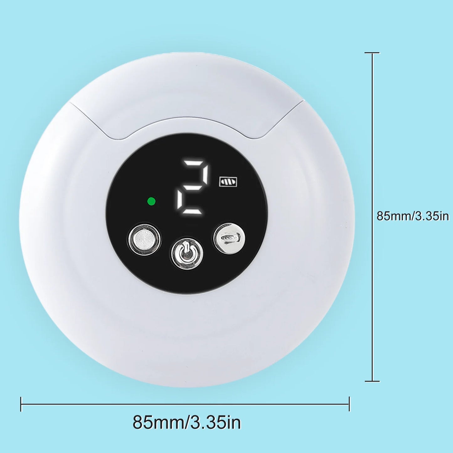 Electric Nail Trimmer with Light & Polisher